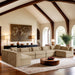 Meridian Furniture - Stellar 190" Chenille Fabric Upholstered 7 Piece Modular Sectional - 608Beige-Sec7B - GreatFurnitureDeal
