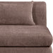 Meridian Furniture - Stellar 152" Chenille Fabric Upholstered 6 Piece Modular Sectional - 608Brown-Sec6A - GreatFurnitureDeal