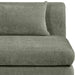 Meridian Furniture - Stellar 114" Chenille Fabric Upholstered 6 Piece Modular Sectional - 608Green-Sec6C - GreatFurnitureDeal