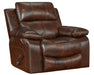 Catnapper - Positano Power Wall Hugger Recliner in Cocoa - 649904-COCOA - GreatFurnitureDeal