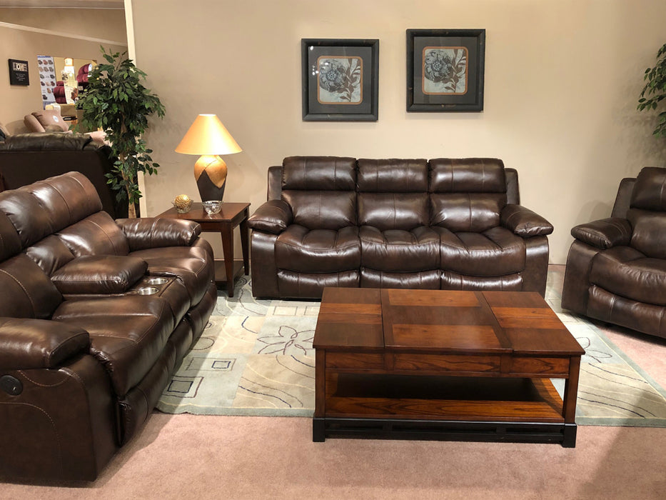 Catnapper - Positano 2 Piece Power Reclining Sofa Set in Cocoa - 64991-99-COCOA