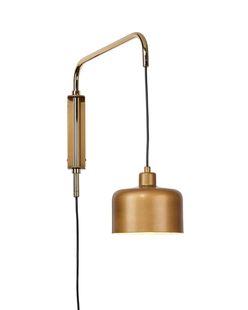 Jamie Young Company - Jeno Swing Arm Wall Sconce - 4JENO-SMBR - GreatFurnitureDeal
