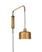 Jamie Young Company - Jeno Swing Arm Wall Sconce - 4JENO-SMBR - GreatFurnitureDeal