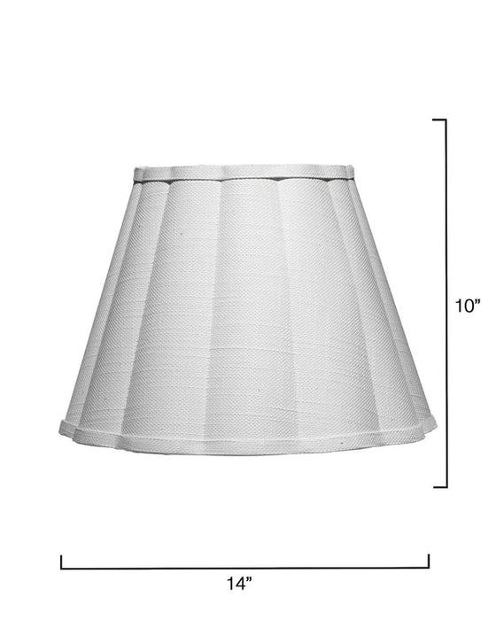 Jamie Young Company - Scalloped Wall Sconce in White - 4SCAL-SCWH - GreatFurnitureDeal