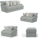 Jackson Furniture - Brett 4 Piece Living Room Set in Lotus - 226503-02-01-10-LOTUS - GreatFurnitureDeal