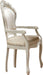 ESF Furniture - Leonardo 7 Piece Dining Table Set in Ivory - LEONARDOTABLE-7SET - GreatFurnitureDeal