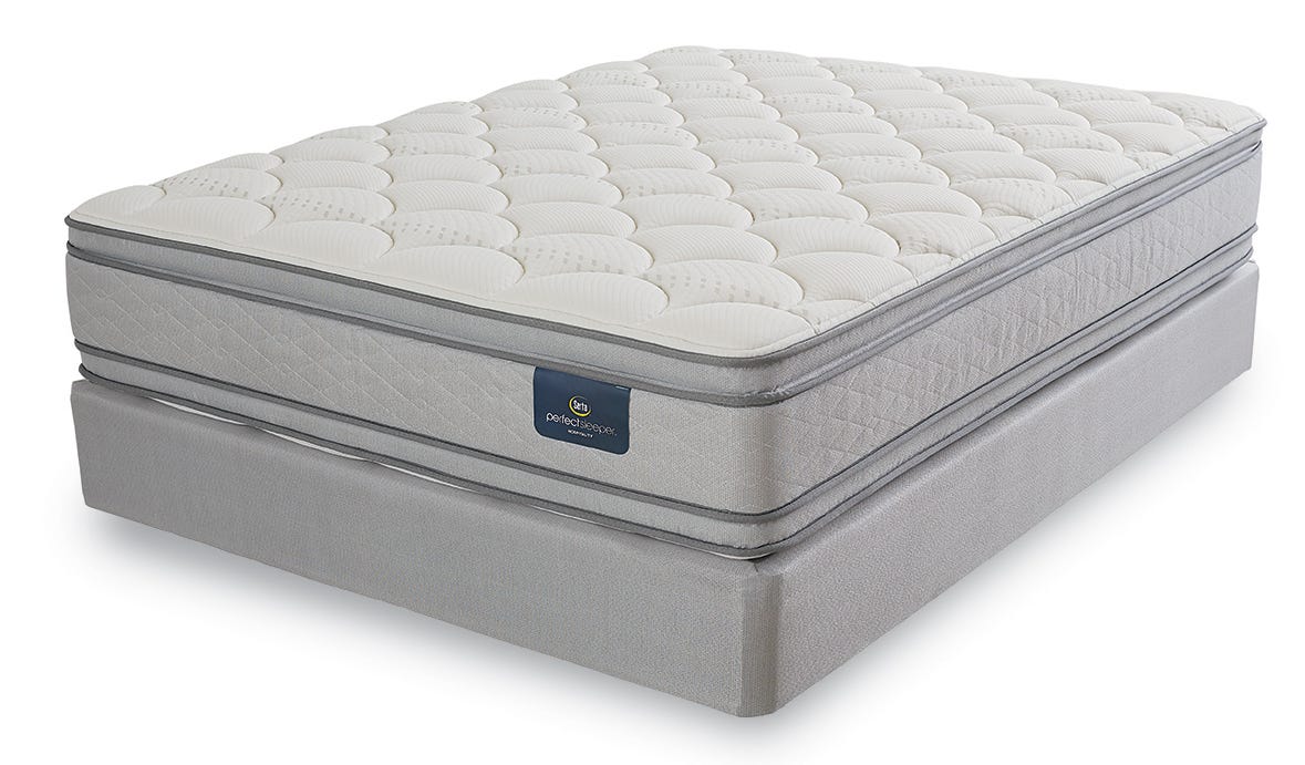 Serta Mattress - Signature Suite Hotel Double Sided 13.25" Plush Cal King Size Mattress - Signature Suite CAL KING - GreatFurnitureDeal