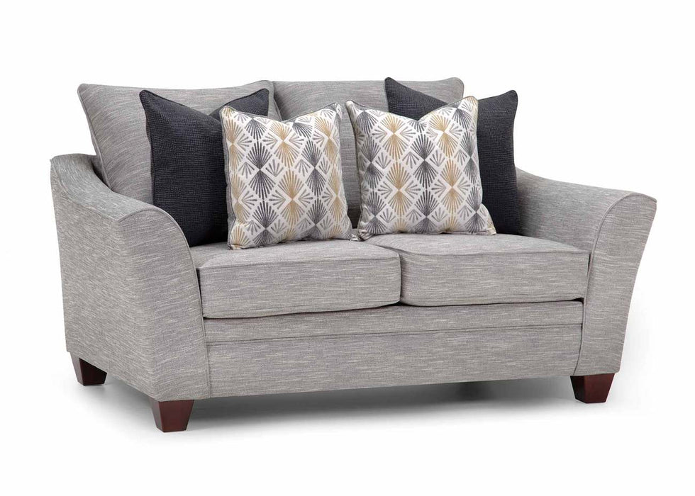 Franklin Furniture - 910 Springer Loveseat in Hannigan Fog - 91020-FOG - GreatFurnitureDeal