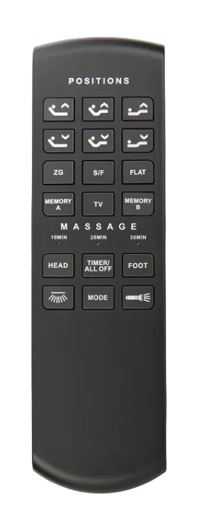 OKIN - Replacement Remote for Adjustable Base - JLDK.18.04.89/ RF44.18.11 - GreatFurnitureDeal