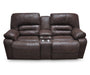 Franklin Furniture - Legacy 2 Piece Manual Reclining Sofa Set in Chocolate - 50044-50034 - GreatFurnitureDeal