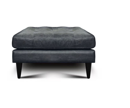 GFD Leather - Naples Gray Naples Leather Ottoman - 501004 - GreatFurnitureDeal