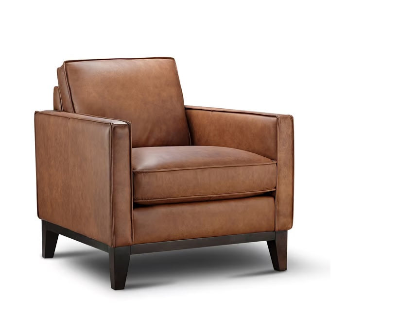 GFD Leather - Pimlico Brown Leather Armchair - 501022