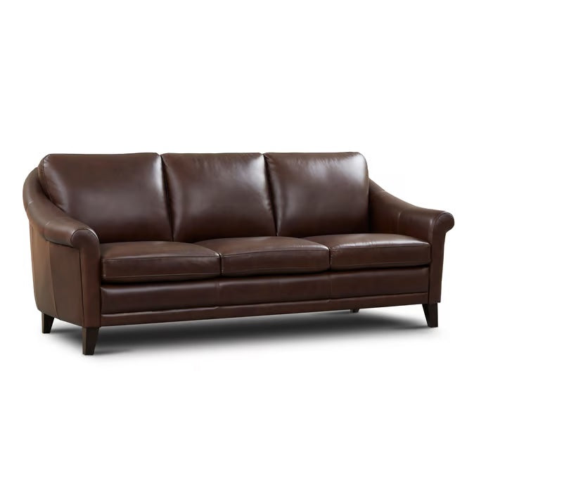GFD Leather - Sienna Brown Leather 3 Piece Living Room Set - 501035 - GreatFurnitureDeal