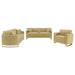 Coaster Furniture - Corliss 2 Piece Sofa Set in Camel - 508824-S2 - GreatFurnitureDeal