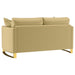 Coaster Furniture - Corliss 3 Piece Living Room Set in Camel - 508824-S3 - GreatFurnitureDeal