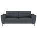 Coaster Furniture - Nolan 2-Piece Upholstered Sofa Set Charcoal - 509281-S2 - GreatFurnitureDeal