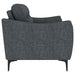Coaster Furniture - Nolan 2-Piece Upholstered Sofa Set Charcoal - 509281-S2 - GreatFurnitureDeal