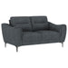 Coaster Furniture - Nolan 2-Piece Upholstered Sofa Set Charcoal - 509281-S2 - GreatFurnitureDeal