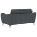 Coaster Furniture - Nolan 2-Piece Upholstered Sofa Set Charcoal - 509281-S2 - GreatFurnitureDeal