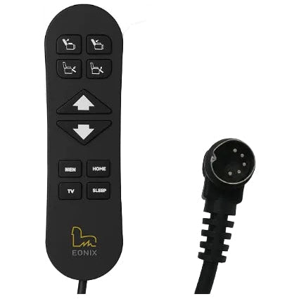 EONIX 3 Motor - Replacement Remote Hand Control w/TV & Sleep Functions- SLRY001060BB1 - GreatFurnitureDeal