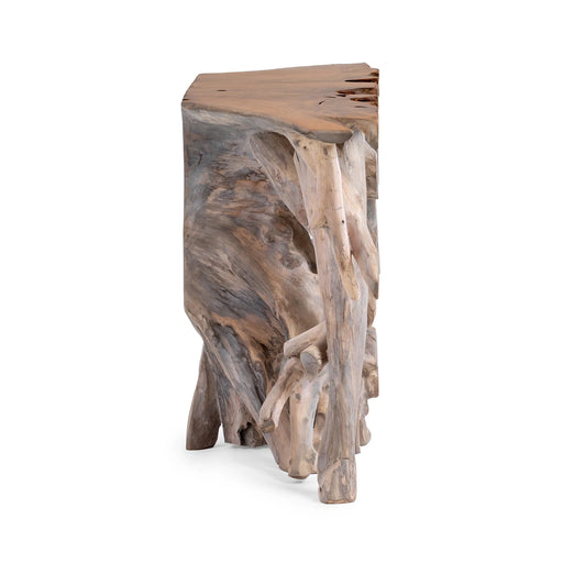Classic Home - Cypress 59"- 60" Console Table in Natural White Wash - 51000001 - GreatFurnitureDeal