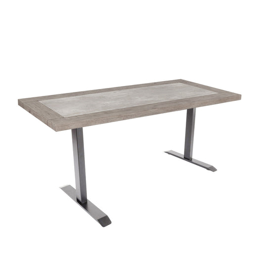 Classic Home - Scottsdale 65 Power Adjustable Desk Gray Base - 51005285 - GreatFurnitureDeal