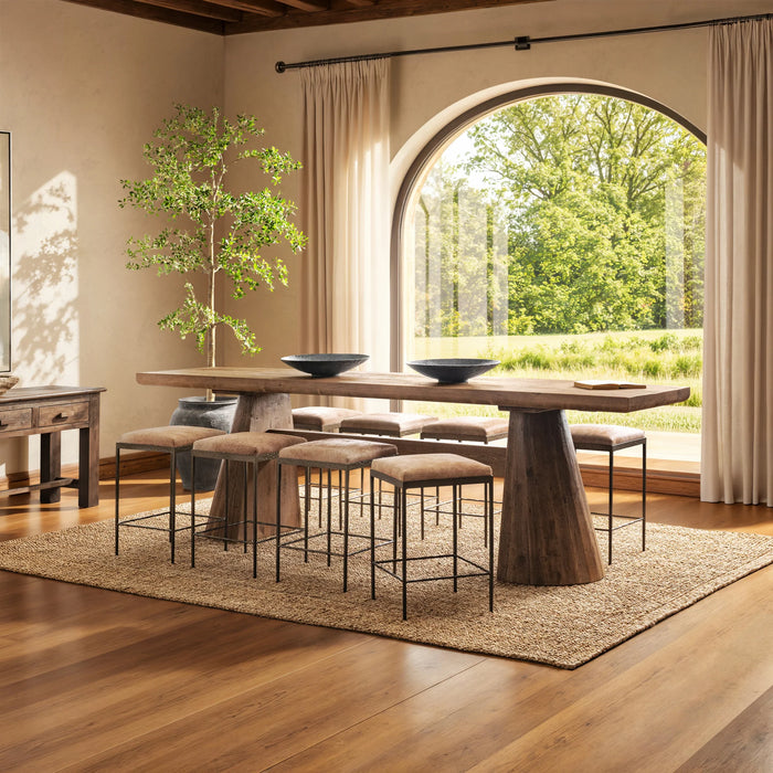 Classic Home - Nolan Counter Table in Mission Brown - 51005296