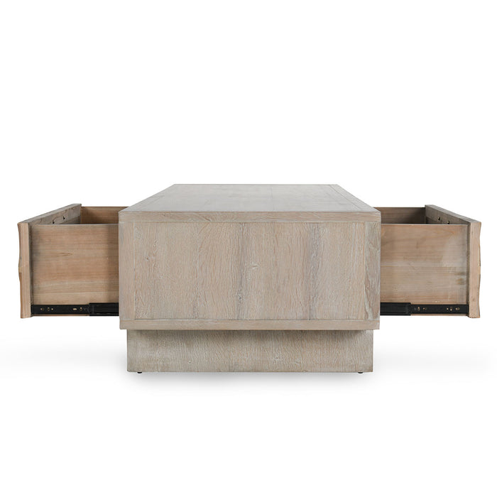 Classic Home Furniture - Anton 4 Drawer Coffee Table in Beige/Natural - 51005308