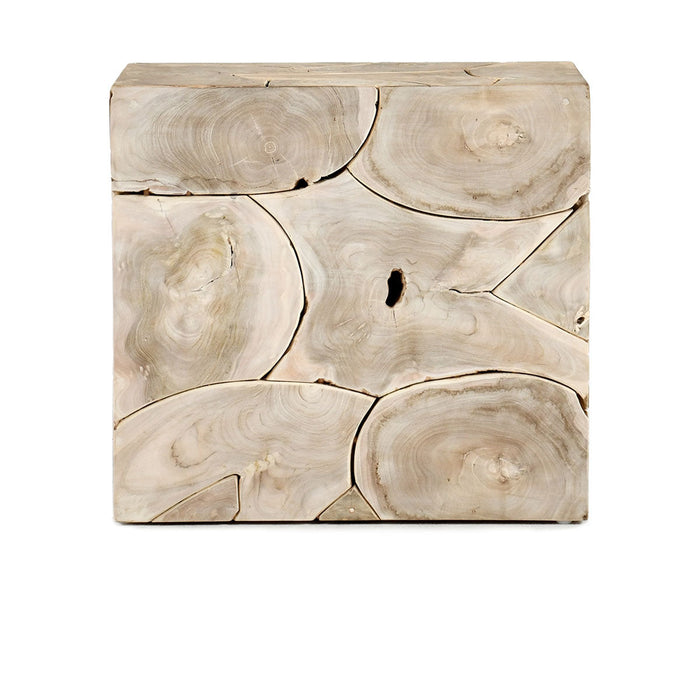 Classic Home - Sorrento End Table in Bleached - 51005314 - GreatFurnitureDeal