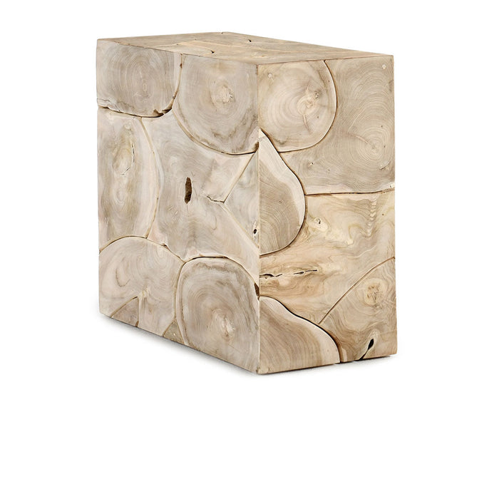 Classic Home - Sorrento End Table in Bleached - 51005314 - GreatFurnitureDeal