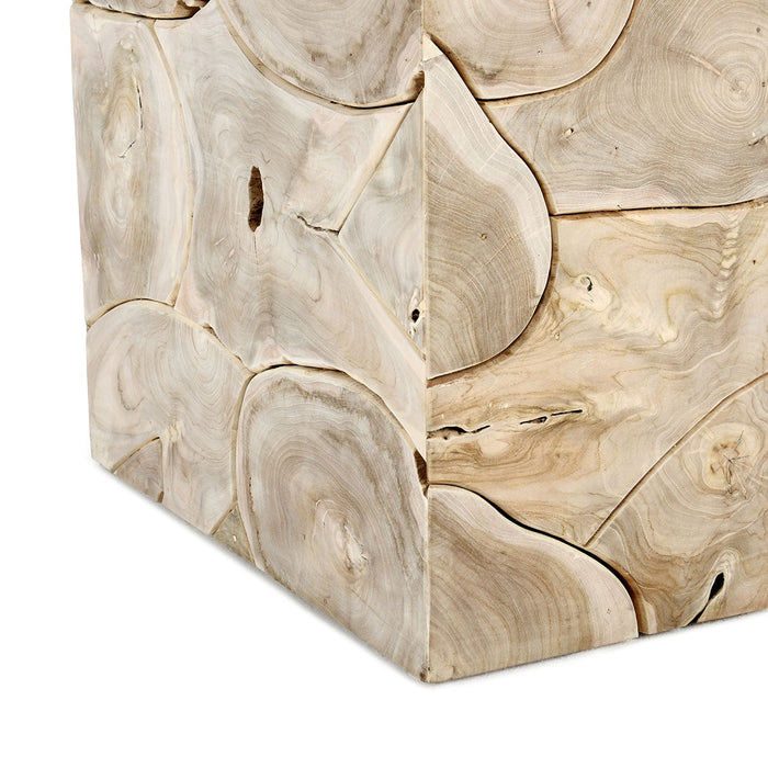 Classic Home - Sorrento End Table in Bleached - 51005314 - GreatFurnitureDeal