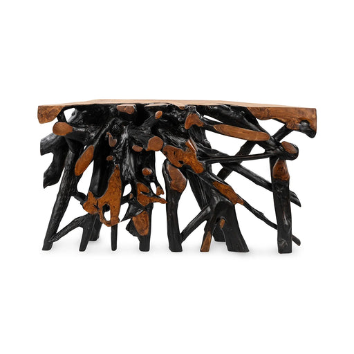 Classic Home - Cypress Console Table in Black/Brown - 51005315 - GreatFurnitureDeal