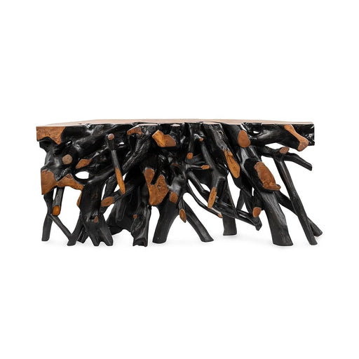 Classic Home - Cypress Console Table in Black/Brown - 51005317 - GreatFurnitureDeal