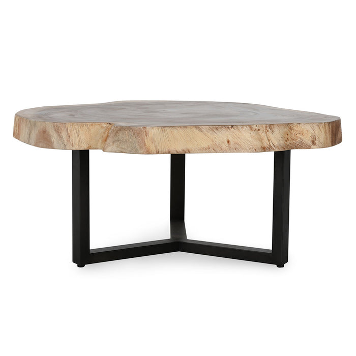 Classic Home Furniture - Celine Live Edge Coffee Table in Natural - 51005352 - GreatFurnitureDeal
