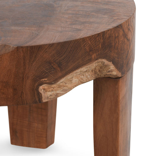 Classic Home - Kariba 15" Round Accent Table in Natural - 51005365 - GreatFurnitureDeal