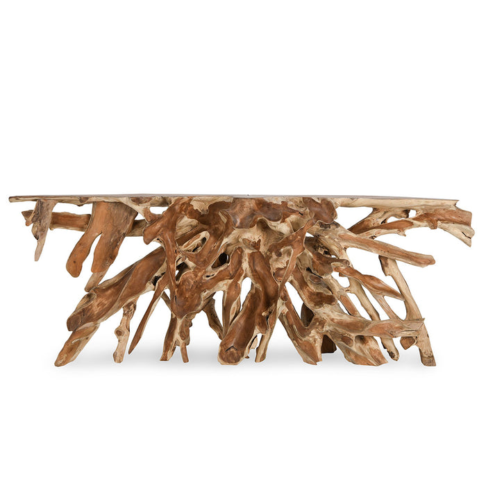 Classic Home Furniture - Shia Root 98" Console Table Natural - 51005370 - GreatFurnitureDeal