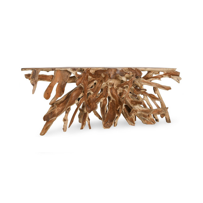 Classic Home - Shia Teak Root Console Table - 51005370 - GreatFurnitureDeal