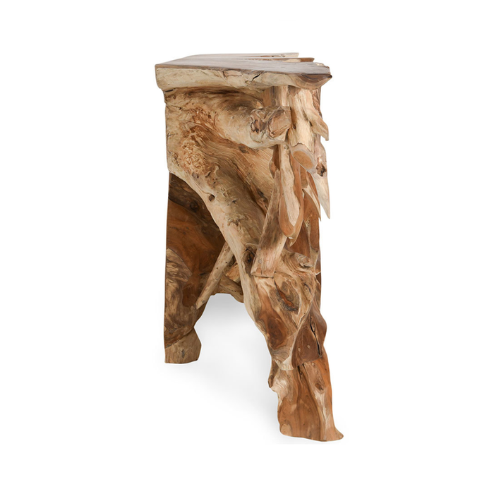 Classic Home - Shia Teak Root Console Table - 51005370 - GreatFurnitureDeal