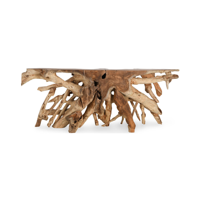 Classic Home - Shia Teak Root Console Table - 51005370 - GreatFurnitureDeal