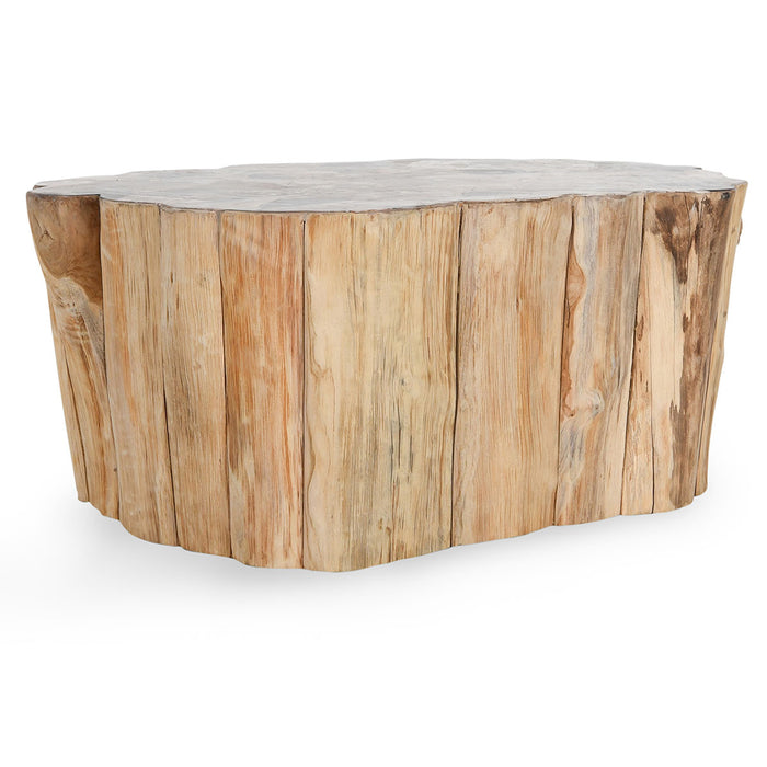 Classic Home Furniture - Norwest Petrified Wood Coffee Table Natural - 51005375 - GreatFurnitureDeal