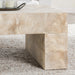 Classic Home Furniture - Anders Teak Wood 51" Coffee Table Cream Wash - 51005383 - GreatFurnitureDeal