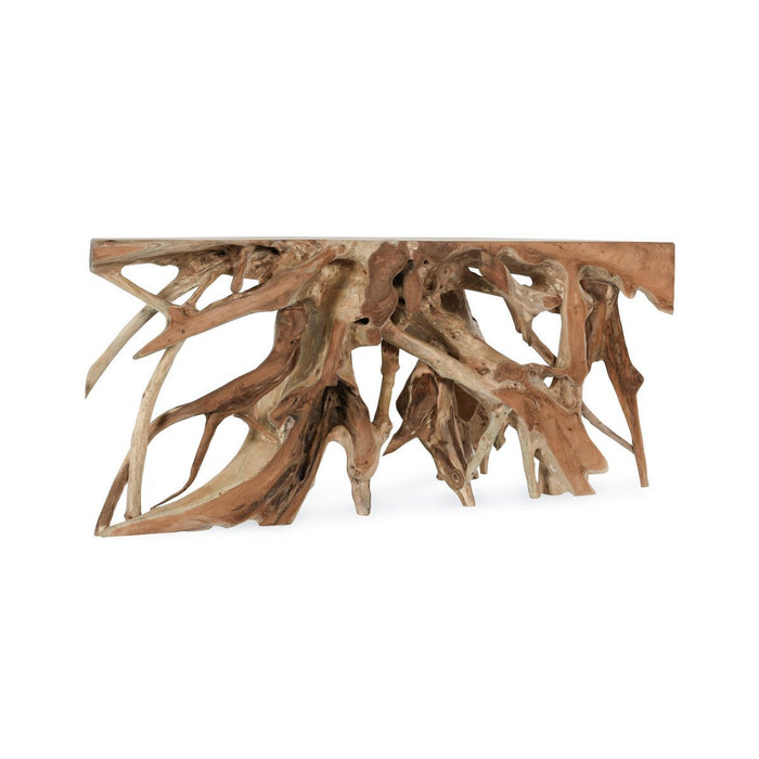 Classic Home - Cypress Teak Root Console Table - 51005388 - GreatFurnitureDeal