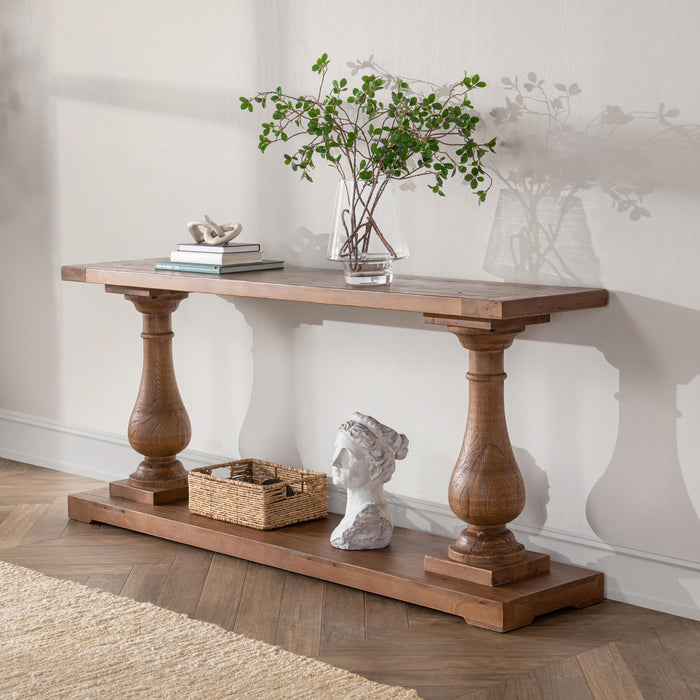 Biltmore Reclaimed Pine Console Table - 51005393 - GreatFurnitureDeal