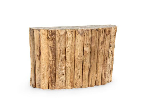 Classic Home - Norwest Petrified Wood Console Table - 51005402 - GreatFurnitureDeal