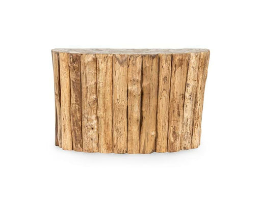 Classic Home - Norwest Petrified Wood Console Table - 51005402 - GreatFurnitureDeal