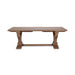 Classic Home - Alexander Solid Wood Extending Dining Table - Distressed Brown - 51005407 - GreatFurnitureDeal
