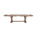 Classic Home - Alexander Solid Wood Extending Dining Table - Distressed Brown - 51005407 - GreatFurnitureDeal