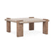 Classic Home - Ruare Travertine Square Coffee Table - 51005415 - GreatFurnitureDeal