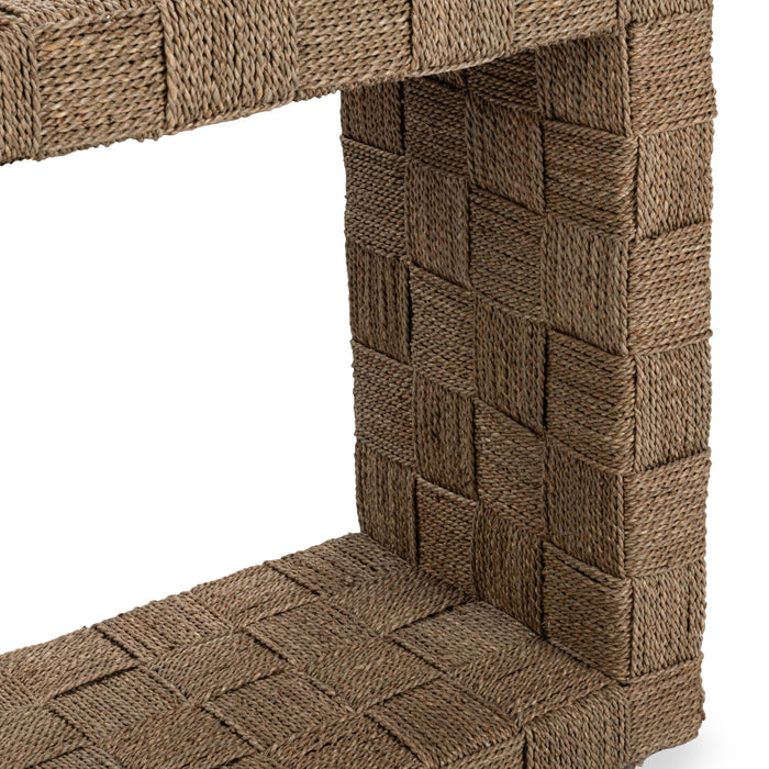 Classic Home - Neyla Seagras Weave Console Table - 51005459