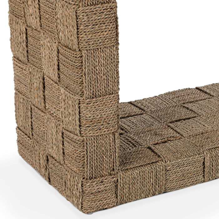 Classic Home - Neyla Seagras Weave Console Table - 51005459
